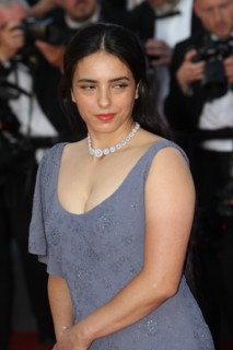 French-Tunisian actress and director Hafsia Herzi (in Dior Haute Couture),  at Histoires De La Nuit