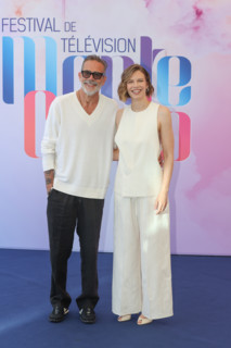 Lauren Cohan and Jeffrey Dean Morgan