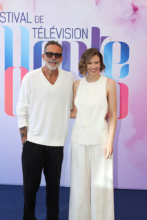 Lauren Cohan and Jeffrey Dean Morgan