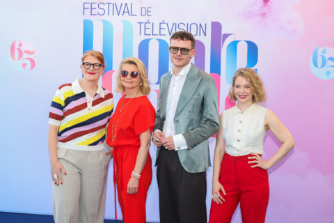 The cast of the German TV film ‘Olivia’