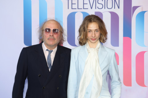 Philippe Katerine and his son Billy