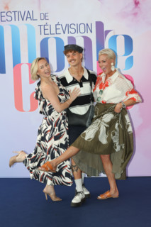Emmanuelle Berne, Dorian Rollin and Katrina Patchett