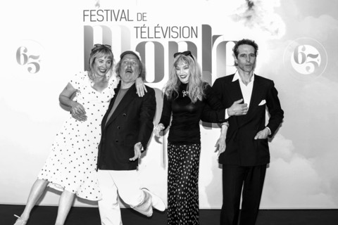 Julie Depardieu, Philippe Katerine, Arielle Dombasle and Boris Terral