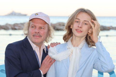 Philippe Katerine and his son Billy Blanchard