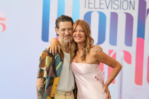 Michael Graziadei and Michelle Stafford