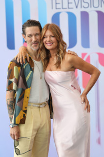 Michael Graziadei and Michelle Stafford