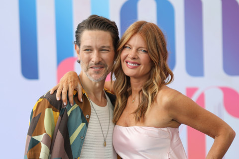 Michael Graziadei and Michelle Stafford
