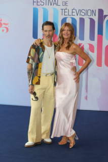 Michael Graziadei and Michelle Stafford
