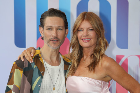 Michael Graziadei and Michelle Stafford