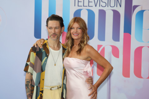 Michael Graziadei and Michelle Stafford