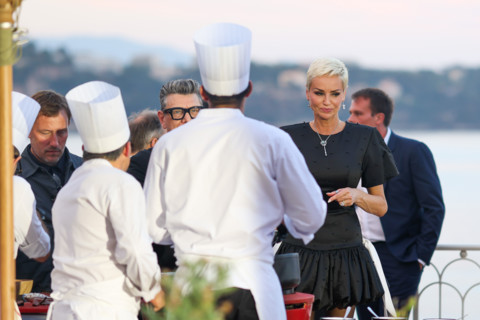 Adriana Karembeu and Marc Lavoine
