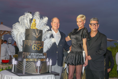 Prince Albert II of Monaco, Adriana Karembeu and Marc Lavoine