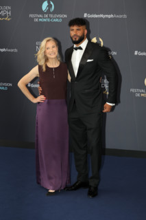 Louise Ekland and Ricky Whittle