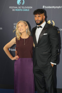 Louise Ekland and Ricky Whittle