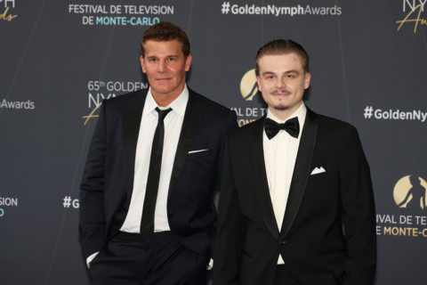 David Boreanaz and Jaden Rayne Boreanaz