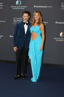 Michael Graziadei and Michelle Stafford