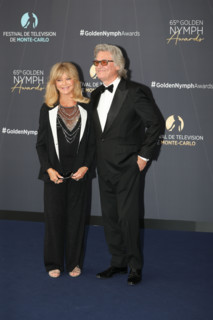 Goldie Hawn and Kurt Russell