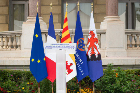 Tribute to the victims of the Nice attack on 13 July 2026