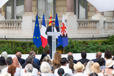 Hommage aux victimes de l'attentat de Nice, le 13 juillet 2026