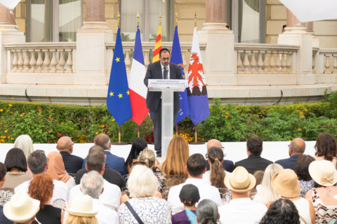 Tribute to the victims of the Nice attack on 13 July 2026