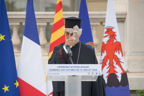 Tribute to the victims of the Nice attack on 13 July 2026