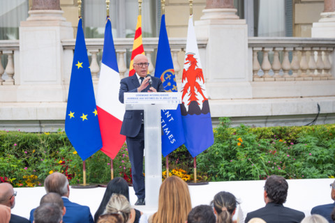 Hommage aux victimes de l'attentat de Nice, le 13 juillet 2026