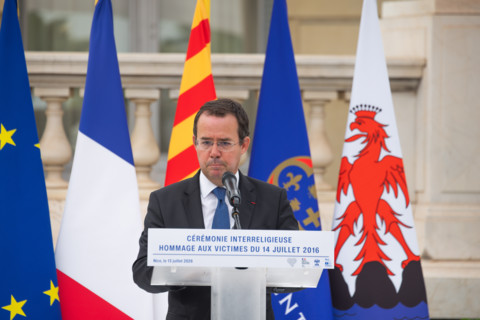 Hommage aux victimes de l'attentat de Nice, le 13 juillet 2026