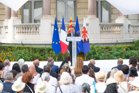 Hommage aux victimes de l'attentat de Nice, le 13 juillet 2026