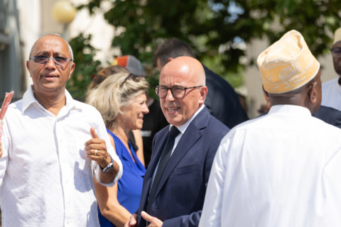 Ceremony to honour the victims of the fire of Nice (18 July 2024)