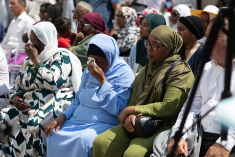 Ceremony to honour the victims of the fire of Nice (18 July 2024)