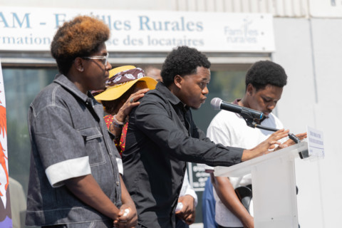 Ceremony to honour the victims of the fire of Nice (18 July 2024)