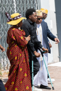 Ceremony to honour the victims of the fire of Nice (18 July 2024)