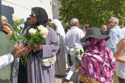 Ceremony to honour the victims of the fire of Nice (18 July 2024)