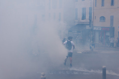 French high school students’ protest, 2026