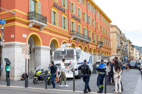 Manifestation à Nice, le 24 octobre 2026