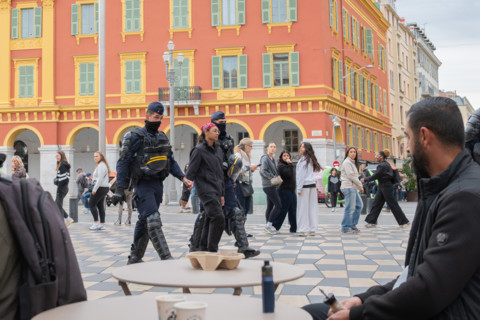 Manifestation à Nice, le 24 octobre 2026