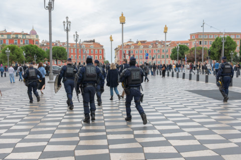 Manifestation à Nice, le 24 octobre 2026