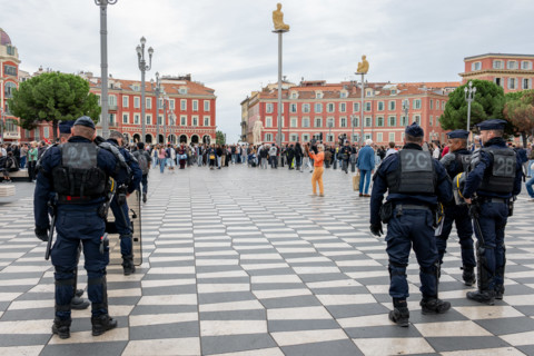 Manifestation à Nice, le 24 octobre 2026