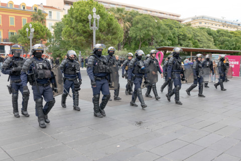 Manifestation à Nice, le 24 octobre 2026