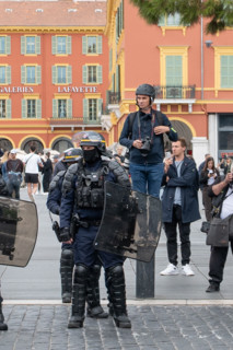 Manifestation à Nice, le 24 octobre 2026