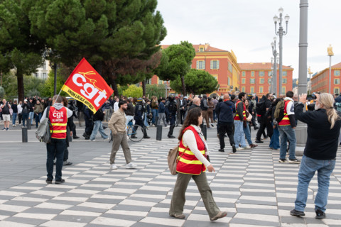 Manifestation à Nice, le 24 octobre 2026