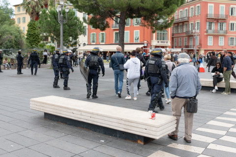 Manifestation à Nice, le 24 octobre 2026