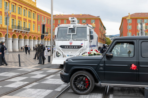 Manifestation à Nice, le 24 octobre 2026