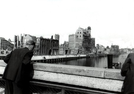 Dantzig (today, Gdansk, Poland) in ruins, late 1945.