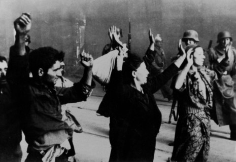 Warsaw Jews captured by the Germans, 1943