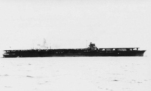 Japanese aircraft carrier "Zuikaku", 1941-42.