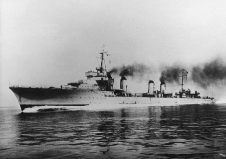 French destroyer "Vauban", World War II.