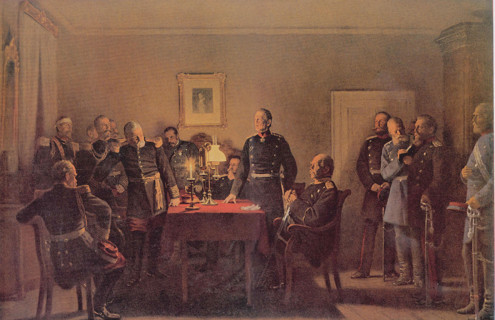 The capitulation of Sedan the night of September 2, 1870