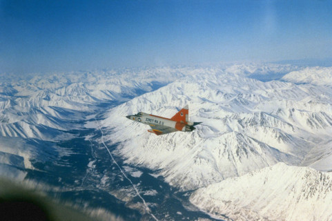 American Convair F-102 Delta Dart interceptor