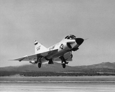 American Convair F-102 A Delta Dart fighter